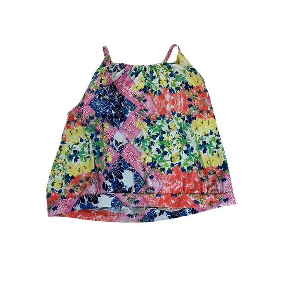 Cacique Women's Plus Size Modest Floral Swim No Wire Tankini Top - 28 - Picture 1 of 15